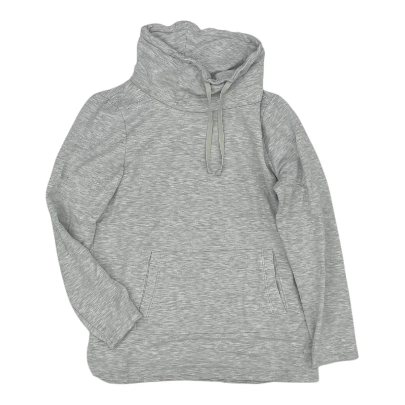 Men's Hoodies with Adjustable HoodsSweatshirt Hoodie By J. Jill In Blue & Grey, Size:Mp Men's Hoodies with Adjustable HoodsSweatshirt Hoodie By J. Jill In Blue & Grey, Size:Mp