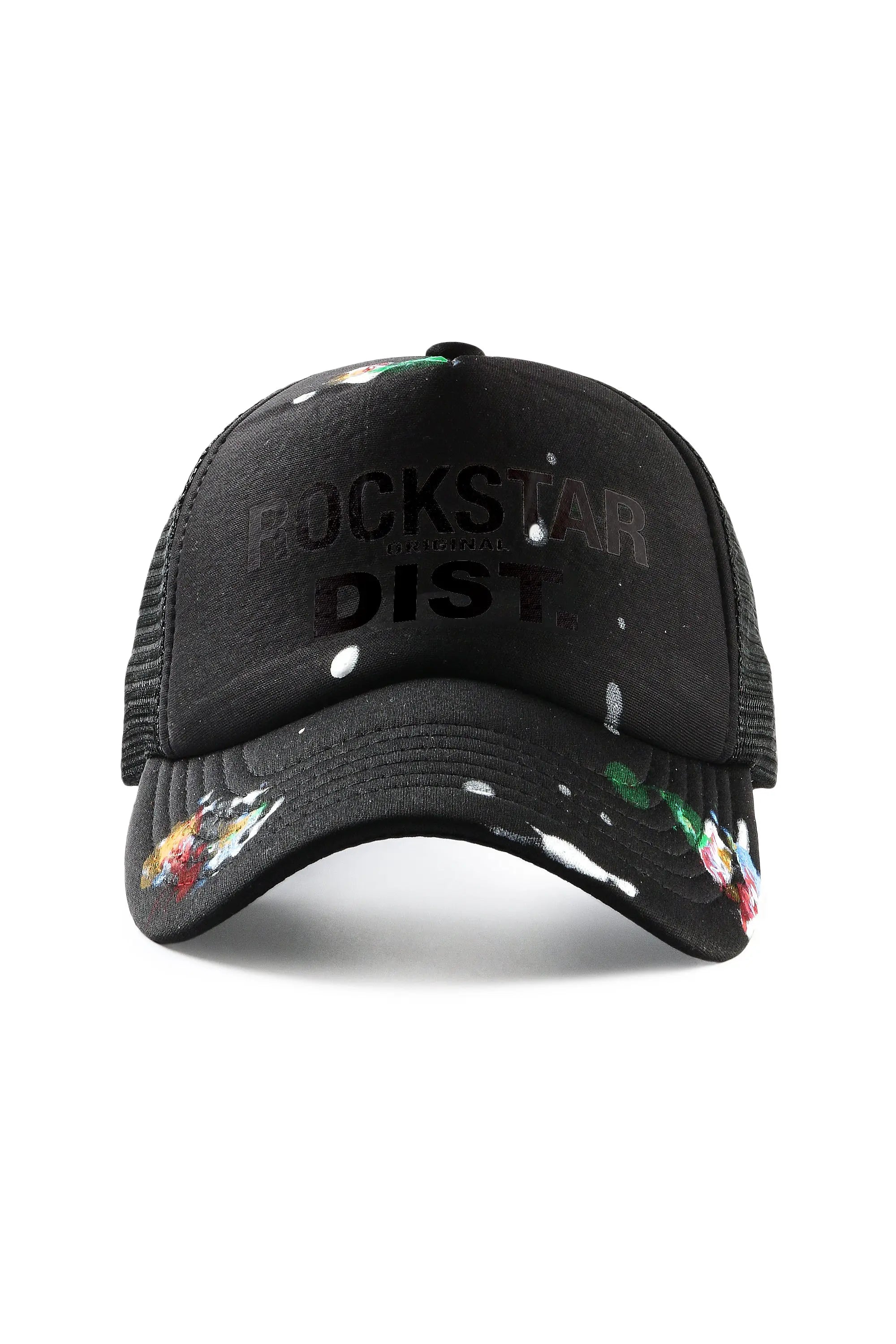 Lightweight Baseball CapsNeptune Black/Black Trucker Hat