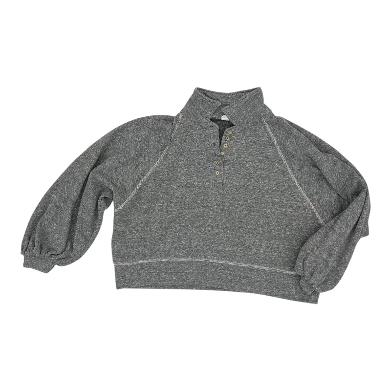 Men's Hoodies for GymSweatshirt Collar By By Together In Grey, Size:S