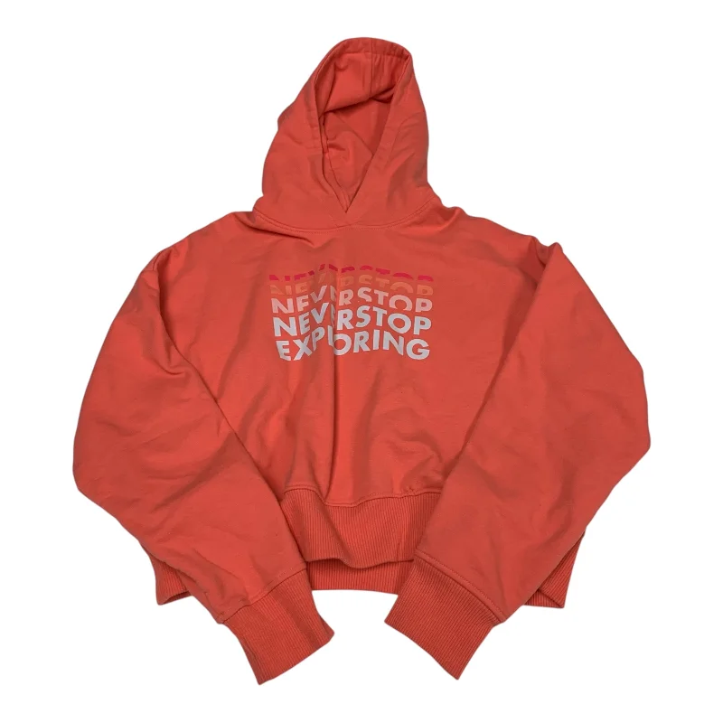 Designer Men's Hoodie JacketsAthletic Sweatshirt Hoodie By The North Face In Orange, Size: M Designer Men's Hoodie JacketsAthletic Sweatshirt Hoodie By The North Face In Orange, Size: M