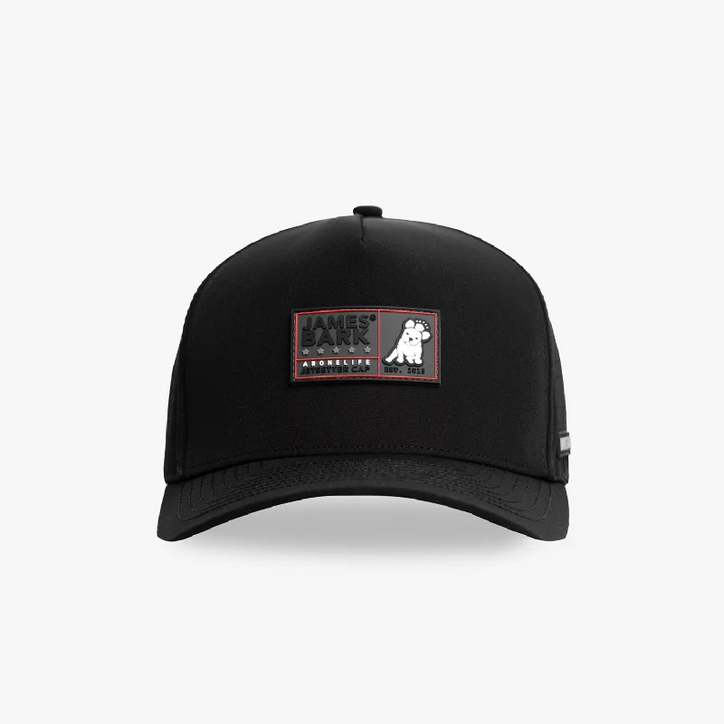 Patterned Beanie CapsAronelife Recycled Cap in Black