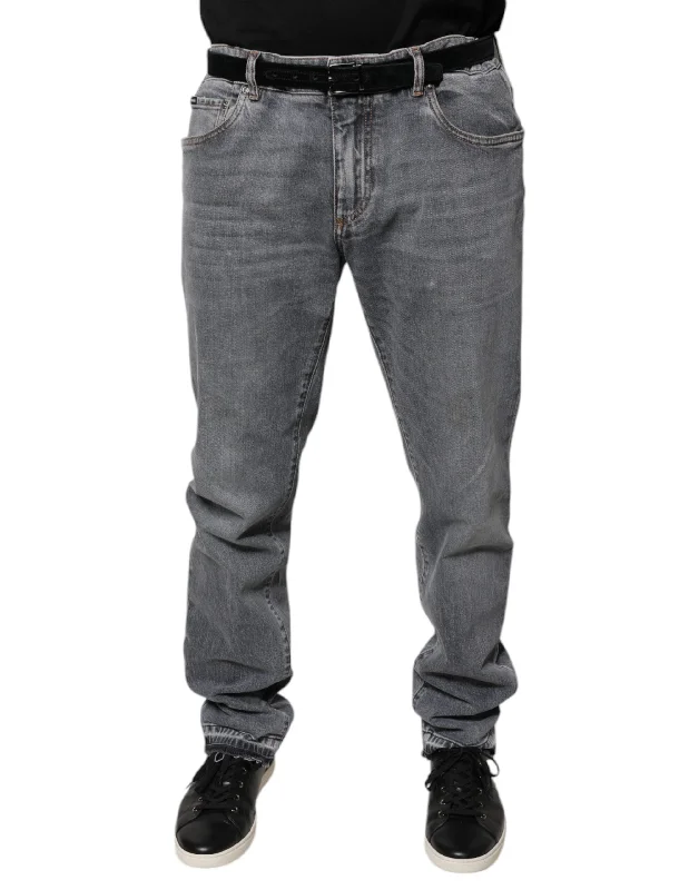 Dark Indigo Men's JeansDolce & Gabbana Logo Cotton Stretch Skinny blue Men's Jeans (Pre-Owned) Dark Indigo Men's JeansDolce & Gabbana Logo Cotton Stretch Skinny blue Men's Jeans (Pre-Owned)