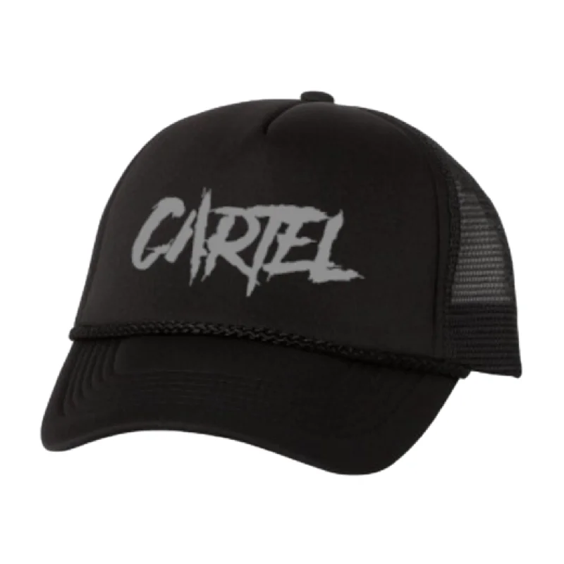 Rainproof Bucket HatsCARTEL SNAPBACK HATS - BLACK