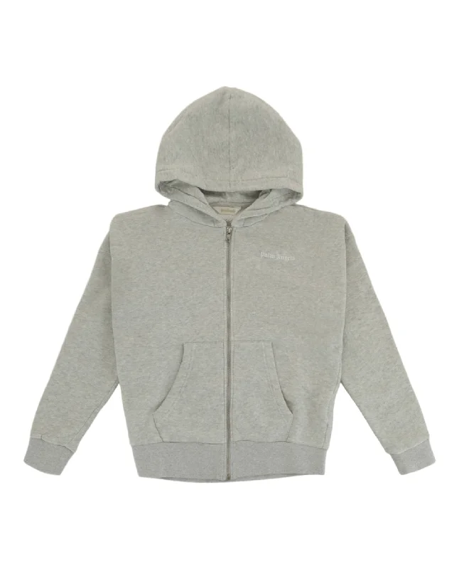 Men's Sweaters with Intarsia DesignsClassic Overlogo Zip-Up Hoodie