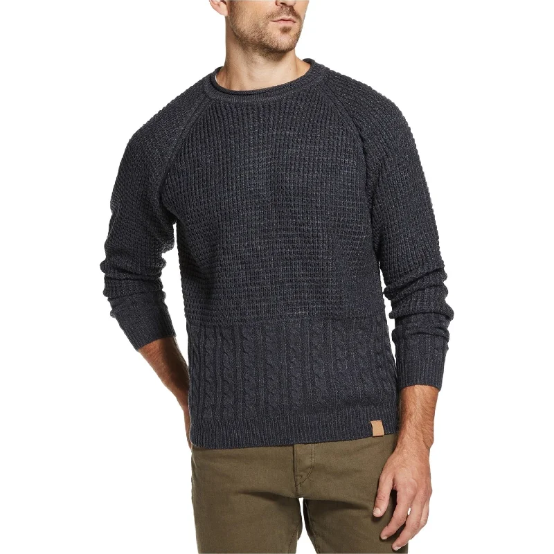 Men's Sweaters for Outdoor ActivitiesWeatherproof Mens Mixed Stitch Knit Sweater