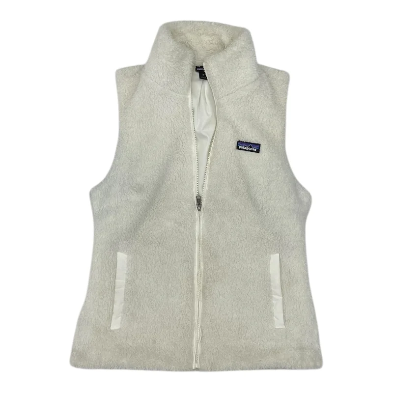 High-Quality Men's Duffle CoatsVest Faux Fur & Sherpa By Patagonia In Cream, Size:M