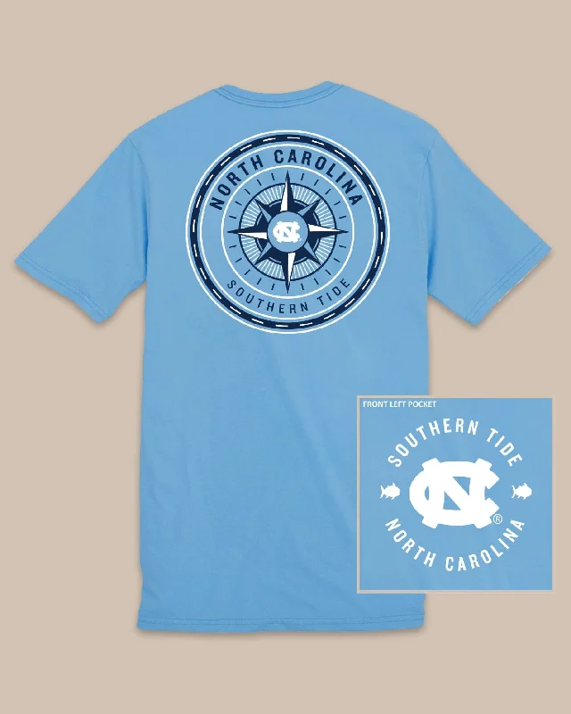 Men's Shirts with Wrinkle-Resistant FabricNorth Carolina Tar Heels Gameday Collegiate Compass T-Shirt Men's Shirts with Wrinkle-Resistant FabricNorth Carolina Tar Heels Gameday Collegiate Compass T-Shirt