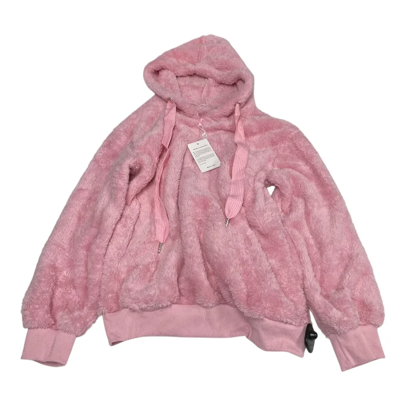 Men's Hoodies with Screen-Printed GraphicsSweatshirt Hoodie By Clothes Mentor In Pink, Size: M Men's Hoodies with Screen-Printed GraphicsSweatshirt Hoodie By Clothes Mentor In Pink, Size: M