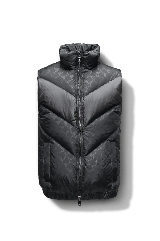 Men's Coats for Short MenKylo Men's Chevron Quilted Vest