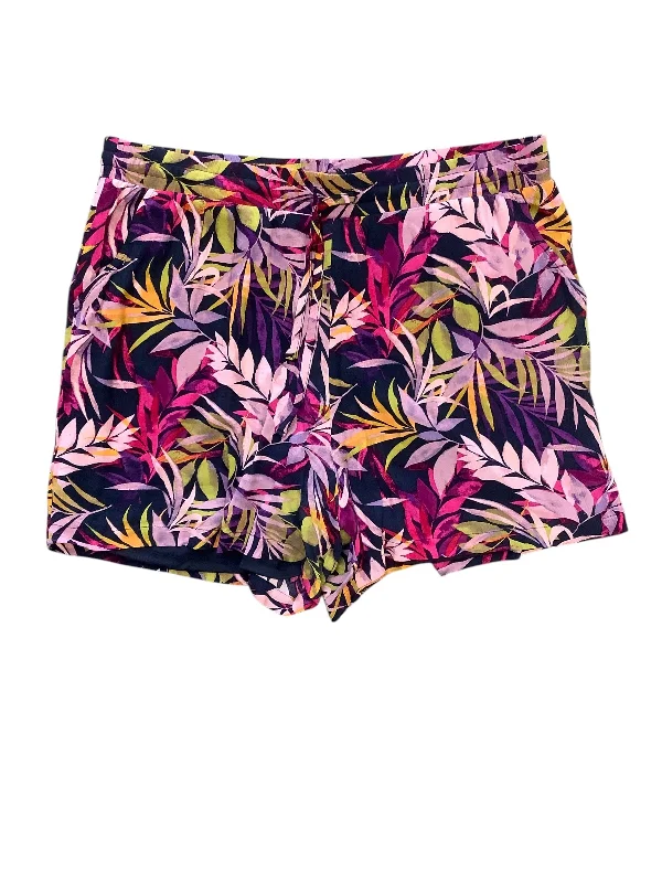 Dressy Yet Casual Men's Chino ShortsShorts By Torrid In Floral Print, Size: 2x