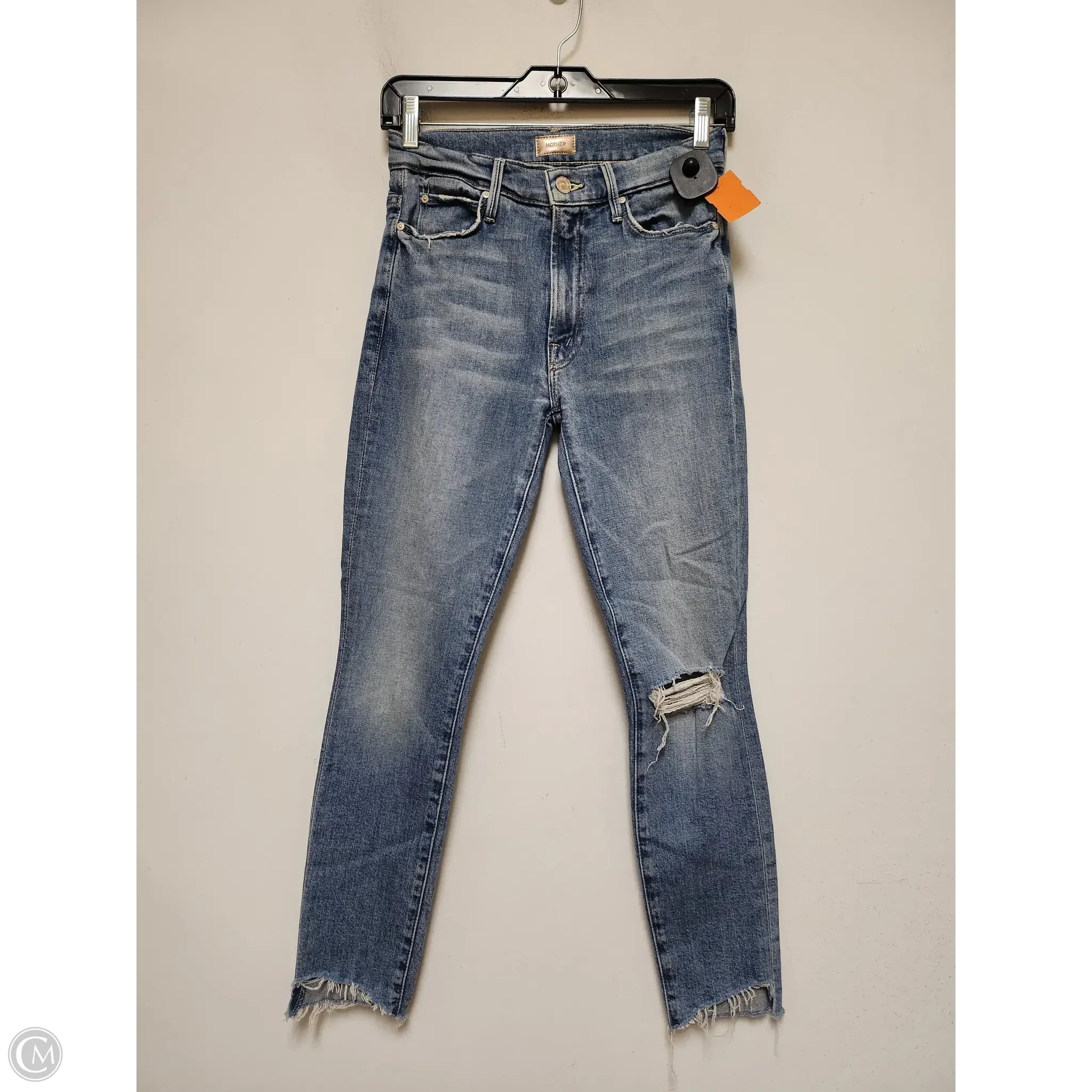 Baggy Cargo Men's JeansJeans Skinny By Mother In Blue Denim, Size: 2