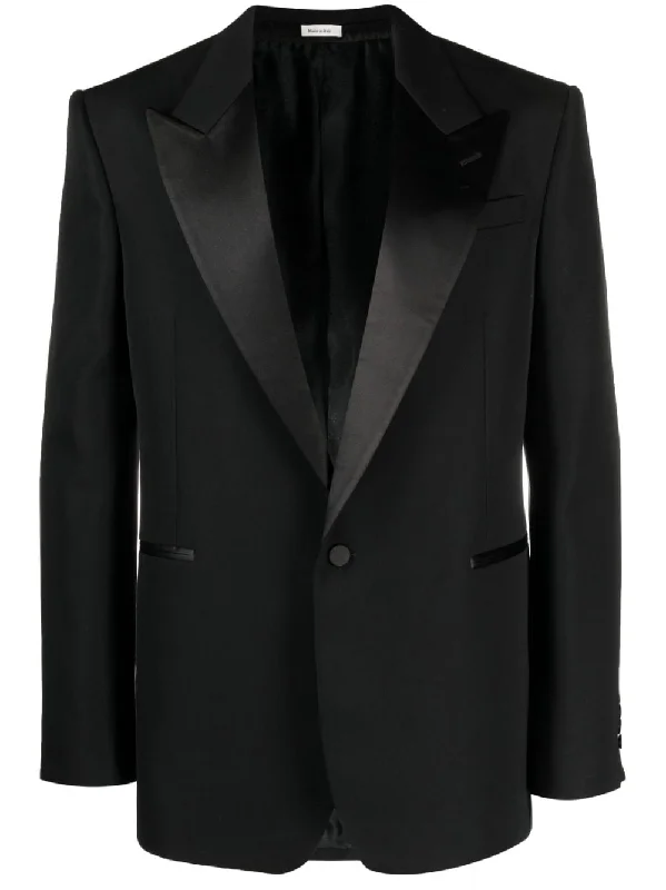 Men's Coats for BikingAlexander Mcqueen Jackets Black