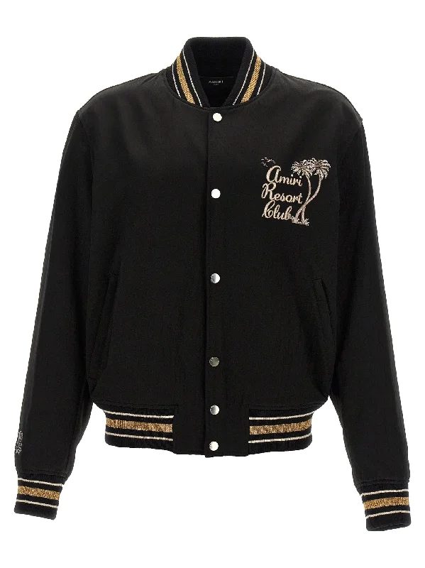Cool Men's Pea CoatsAmiri Palms Souvenir Bomber Jacket