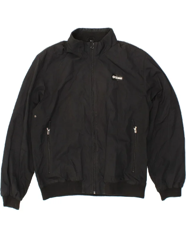 Durable Men's Car CoatsCOLMAR Mens Bomber Jacket IT 56 3XL Black