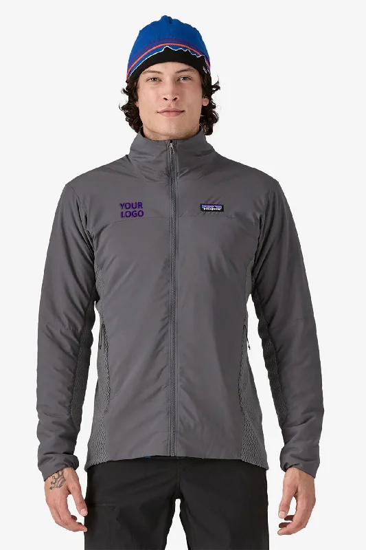 Men's Coats with Adjustable SleevesPatagonia Mens Nano-Air Light Hybrid Custom Jackets, Forge Grey Men's Coats with Adjustable SleevesPatagonia Mens Nano-Air Light Hybrid Custom Jackets, Forge Grey