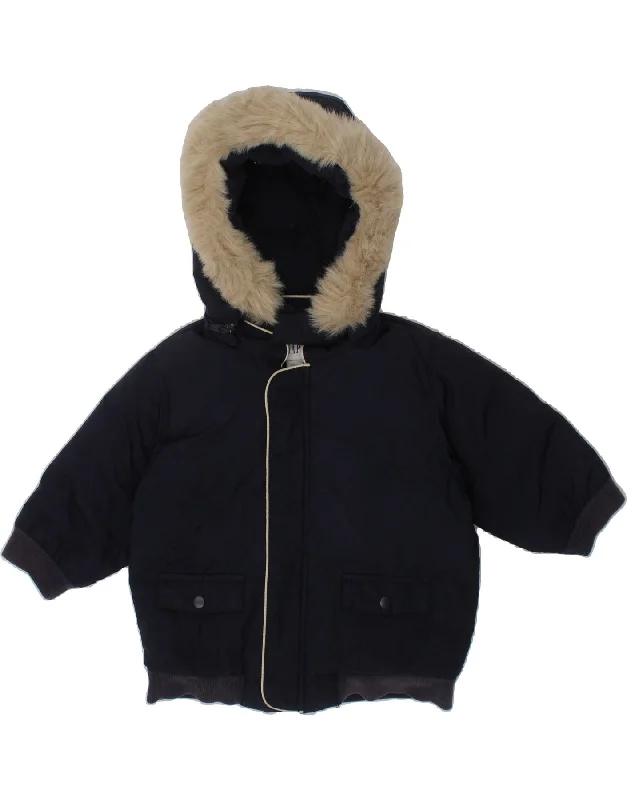 Men's Coats with Adjustable HemsGAP Baby Boys Hooded Padded Jacket 12-18 Months Navy Blue Polyester Men's Coats with Adjustable HemsGAP Baby Boys Hooded Padded Jacket 12-18 Months Navy Blue Polyester