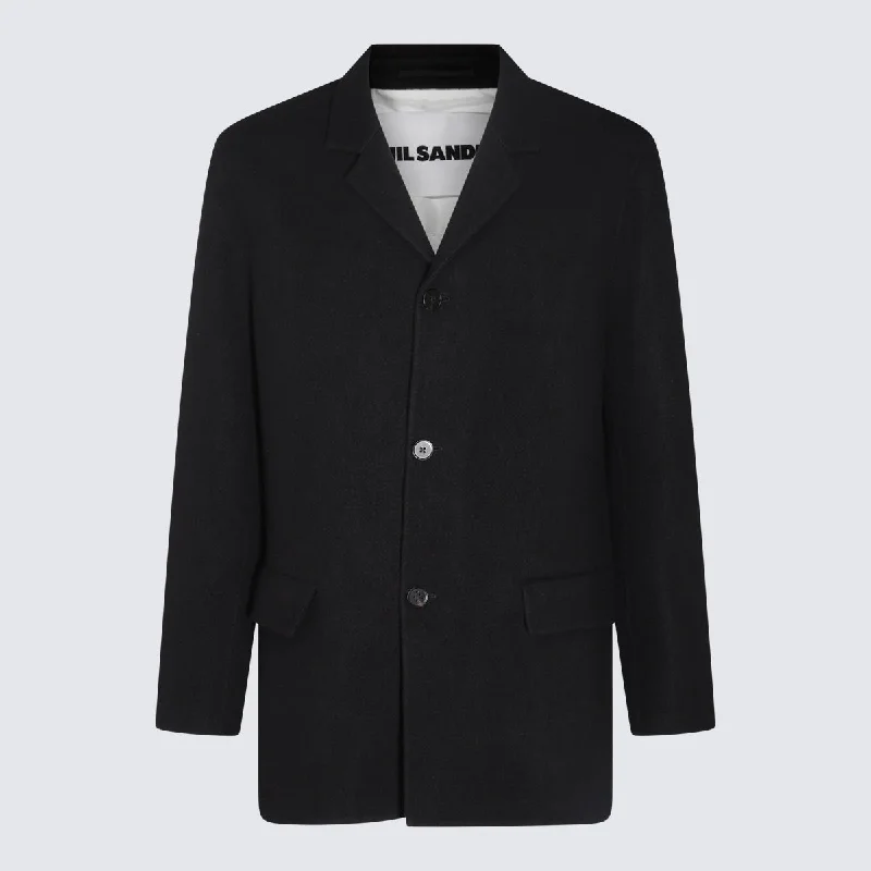 Lightweight Men's WindbreakersJil Sander Jackets Black