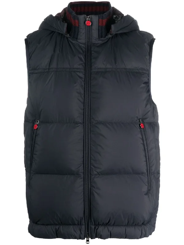 Versatile Men's Pea CoatsKiton Jackets Blue