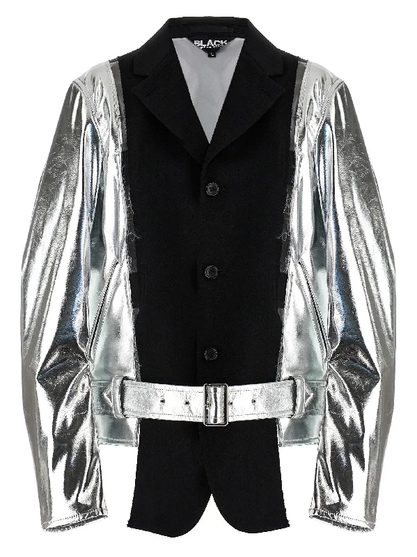 Men's Coats with ButtonsLaminated Jacket