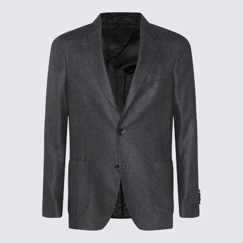Men's Coats with Flannel LiningLardini Jackets Grey