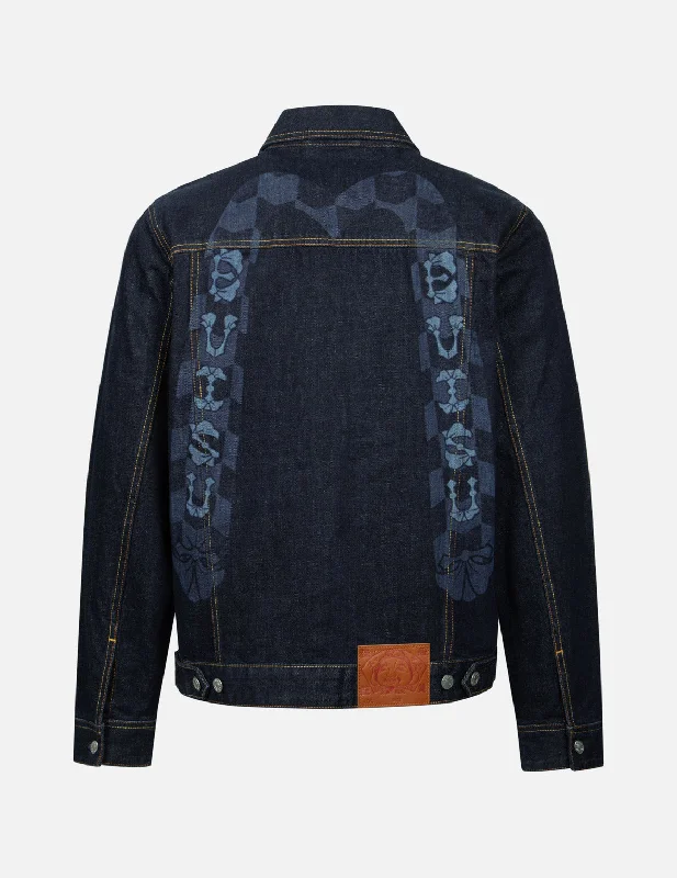 Men's Coats for WorkMonogram Daicock Regular Fit Denim Jacket