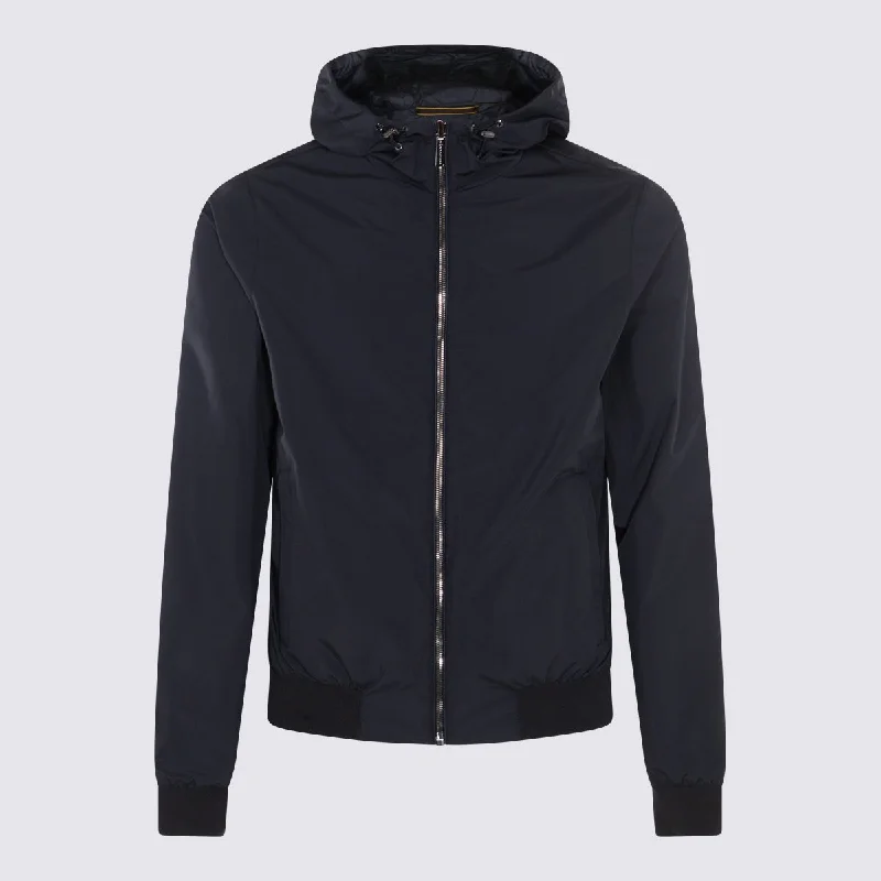 Men's Coats with ButtonsMoorer Jackets Blue