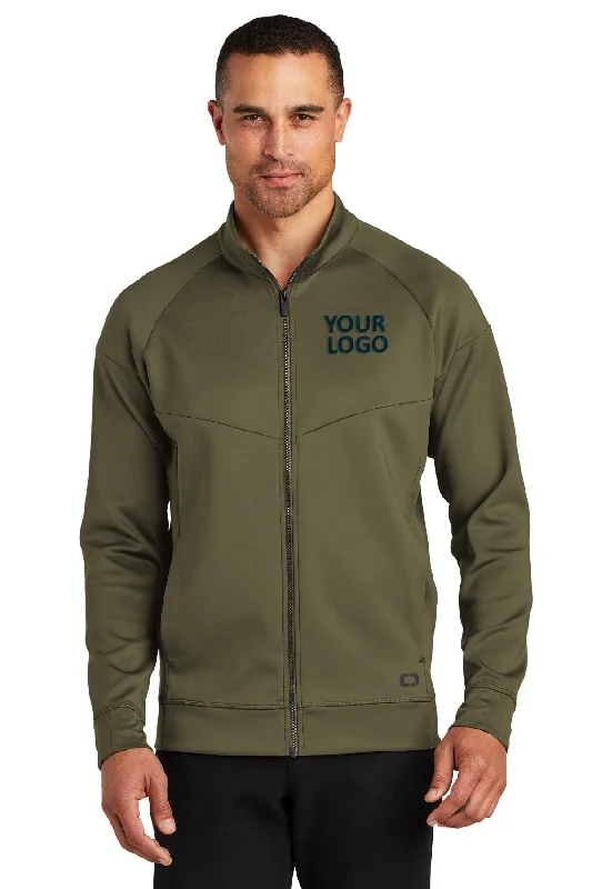 Men's Coats for Winter CampingOGIO ENDURANCE Modern Performance Branded Jackets, Deep Olive