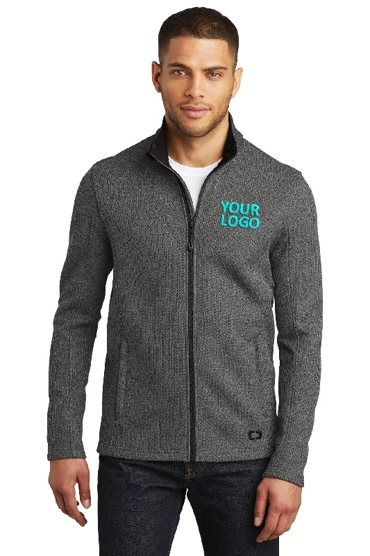 Men's Coats with Removable LiningsOGIO Grit Customized Fleece Jackets, Diesel Grey Heather Men's Coats with Removable LiningsOGIO Grit Customized Fleece Jackets, Diesel Grey Heather