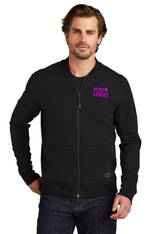 High-Quality Men's Duffle CoatsOGIO Outstretch Customized Jackets, Blacktop