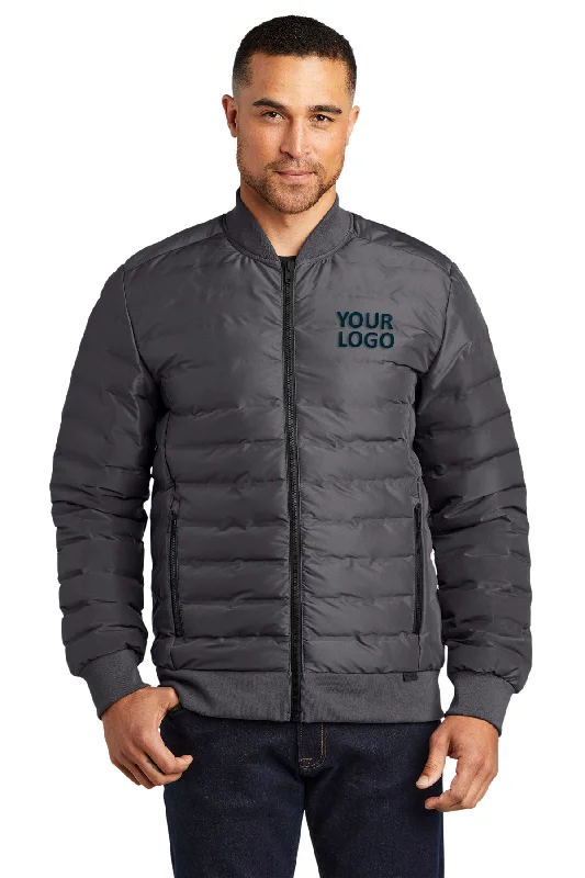 Men's Coats for Short MenOGIO Street Puffy Custom Jackets, Tarmac Grey