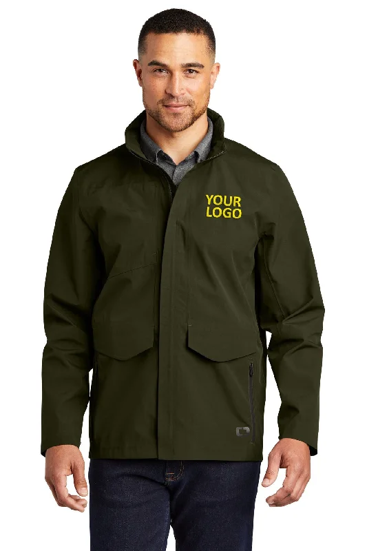 Men's Coats with Synthetic InsulationOGIO Utilitarian Custom Jackets, Drive Green