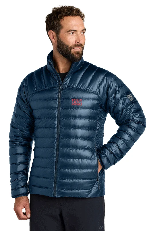 Men's Coats with Inner PocketsOutdoor Research 800 Tech Down Custom Jackets, Naval Blue Men's Coats with Inner PocketsOutdoor Research 800 Tech Down Custom Jackets, Naval Blue