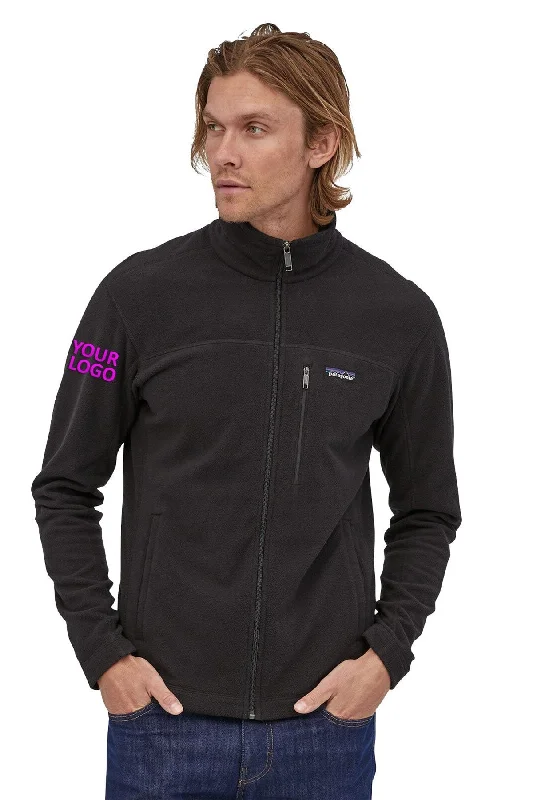 Men's Coats for WalkingPatagonia Mens Micro D Custom Fleece Jackets, Black