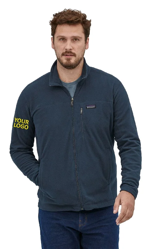 Best Men's Leather CoatsPatagonia Mens Micro D Custom Fleece Jackets, New Navy