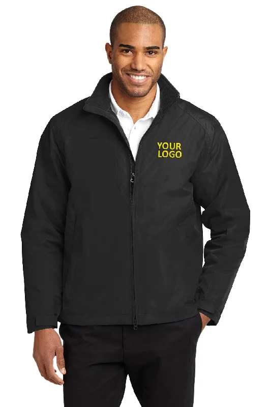 Men's Coats for TravelPort Authority Challenger II Custom Jackets, True Black/True Black Men's Coats for TravelPort Authority Challenger II Custom Jackets, True Black/True Black