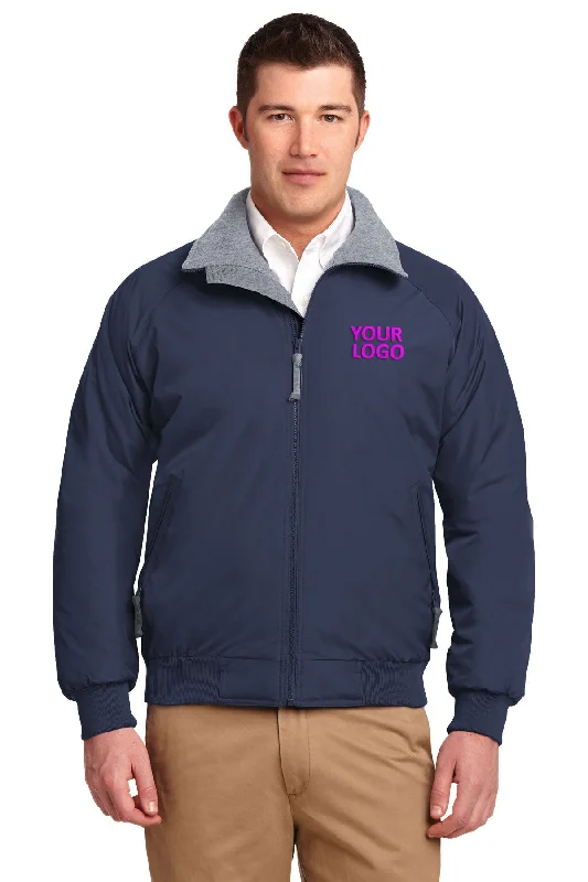 Men's Coats for Big and TallPort Authority Challenger Customized Jackets, True Navy/Grey Heather Men's Coats for Big and TallPort Authority Challenger Customized Jackets, True Navy/Grey Heather