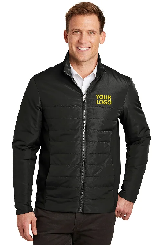 Stylish Men's Biker JacketsPort Authority Collective Insulated Branded Jackets, Deep Black Stylish Men's Biker JacketsPort Authority Collective Insulated Branded Jackets, Deep Black