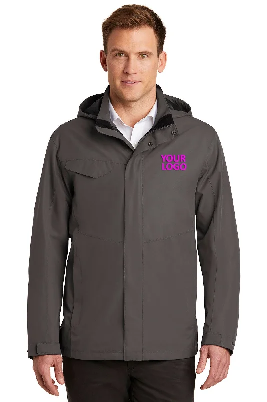 Men's Coats with Multi-Pocket DesignPort Authority Collective Outer Shell Branded Jackets, Graphite Men's Coats with Multi-Pocket DesignPort Authority Collective Outer Shell Branded Jackets, Graphite