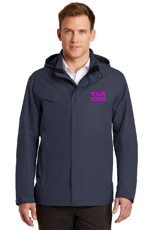 Men's Coats with Water-Repellent FabricPort Authority Collective Outer Shell Branded Jackets, River Blue Navy Men's Coats with Water-Repellent FabricPort Authority Collective Outer Shell Branded Jackets, River Blue Navy