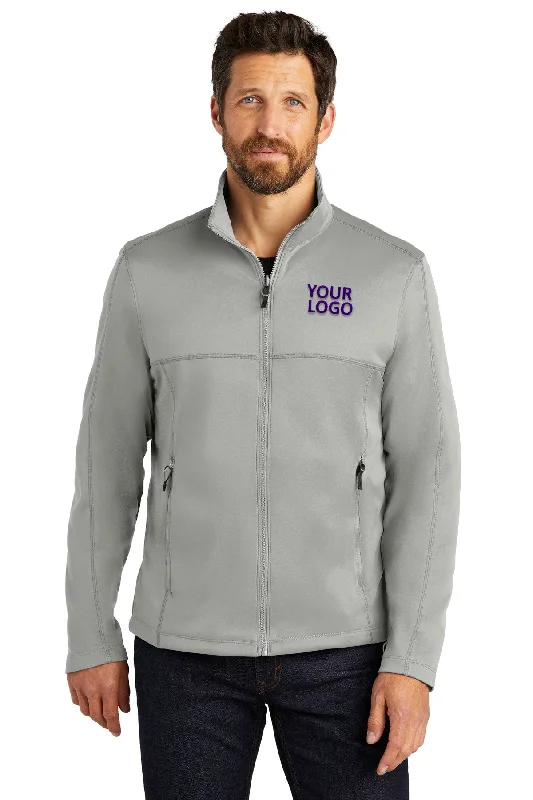 Men's Coats for Tall MenPort Authority Collective Smooth Fleece Customized Jackets, Gusty Grey Men's Coats for Tall MenPort Authority Collective Smooth Fleece Customized Jackets, Gusty Grey