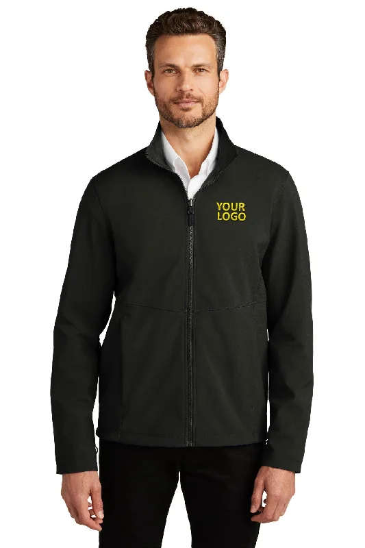 Versatile Men's Pea CoatsPort Authority Collective Soft Shell Customized Jackets, Deep Black Versatile Men's Pea CoatsPort Authority Collective Soft Shell Customized Jackets, Deep Black