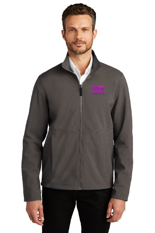 Luxurious Men's Cashmere CoatsPort Authority Collective Soft Shell Customized Jackets, Graphite Luxurious Men's Cashmere CoatsPort Authority Collective Soft Shell Customized Jackets, Graphite