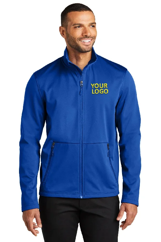 Men's Coats for Everyday WearPort Authority Flexshell Custom Jackets, True Royal