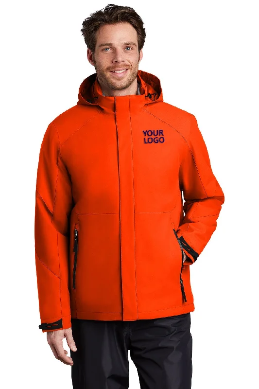 Men's Coats for Formal EventsPort Authority Insulated Waterproof Custom Tech Jackets, Fire Orange Men's Coats for Formal EventsPort Authority Insulated Waterproof Custom Tech Jackets, Fire Orange