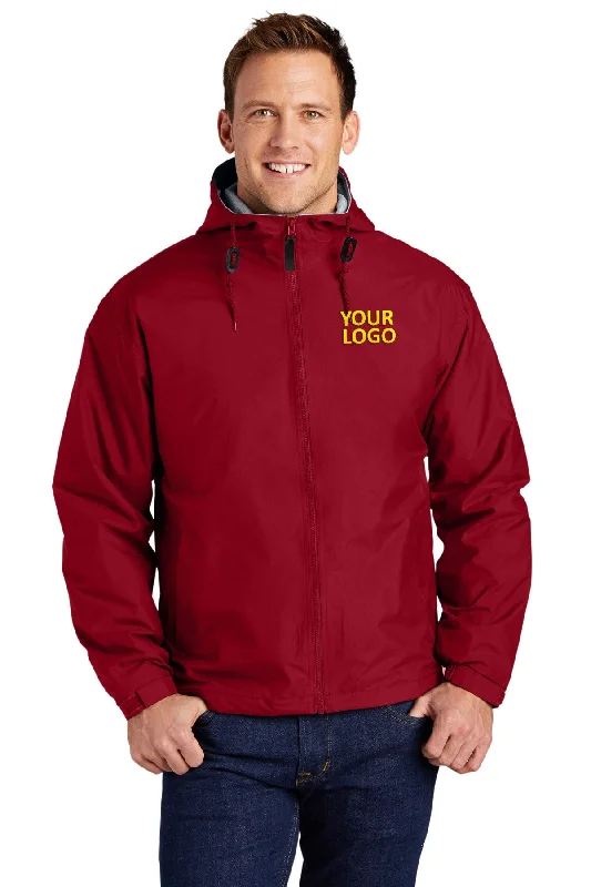 Men's Coats with Adjustable HemsPort Authority Customized Team Jackets, Red/Light Oxford Men's Coats with Adjustable HemsPort Authority Customized Team Jackets, Red/Light Oxford