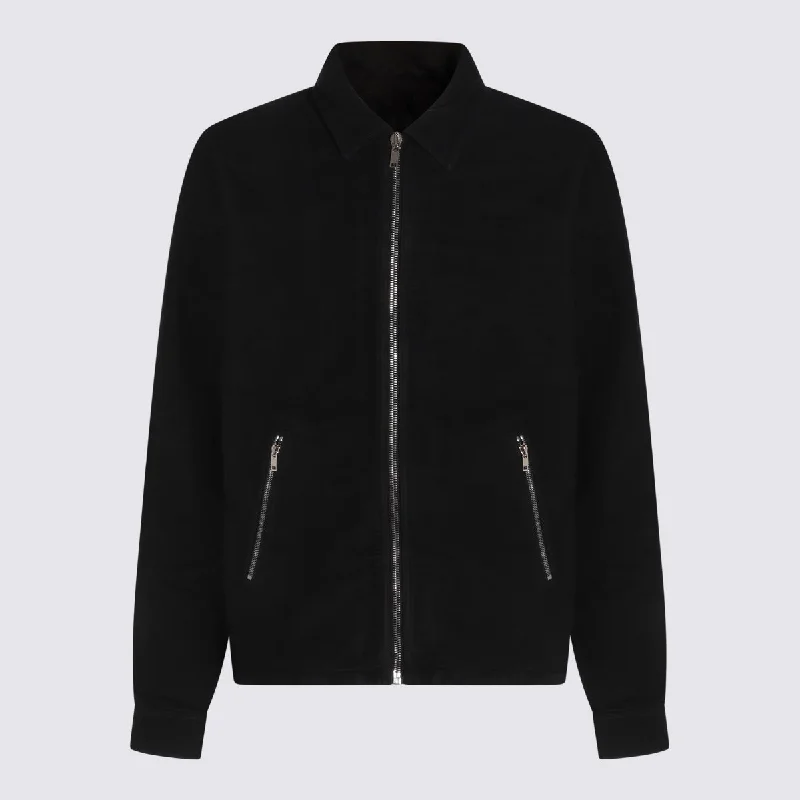 Men's Coats for SnowboardingRick Owens Drkshdw Jackets Black