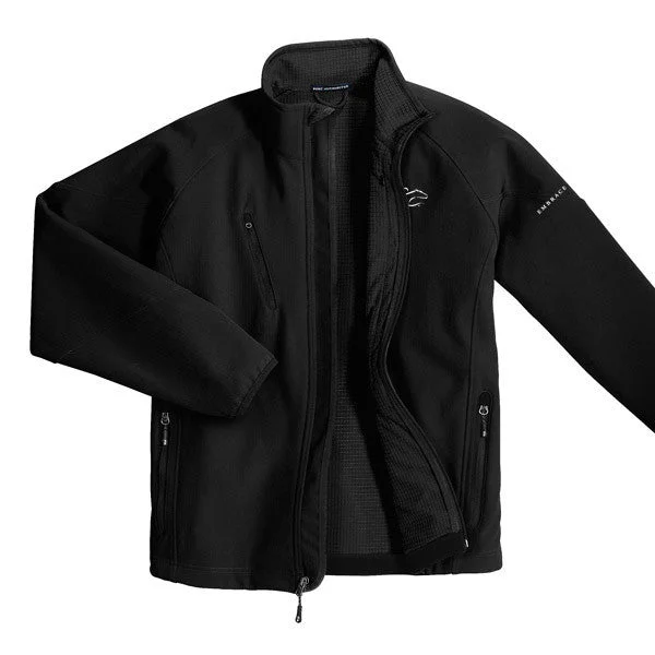 Men's Coats for RunningSoft Shell Textured Jacket - Black