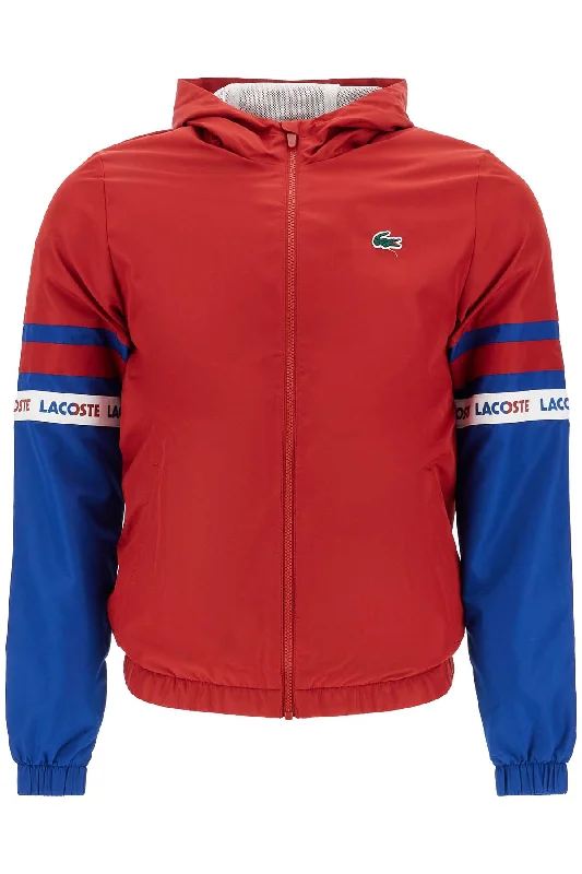 Elegant Men's Wool CoatsSporty Jacket With Contrasting Sleeves