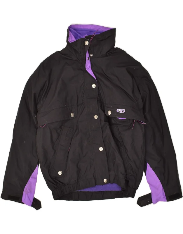 Modern Men's Field JacketsVINTAGE Mens Windbreaker Jacket UK 38 Medium Black Colourblock Nylon Modern Men's Field JacketsVINTAGE Mens Windbreaker Jacket UK 38 Medium Black Colourblock Nylon